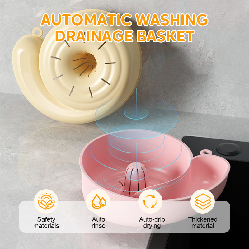 Liriox™ - Snail-Shaped Automatic Fruit & Veggie Washer