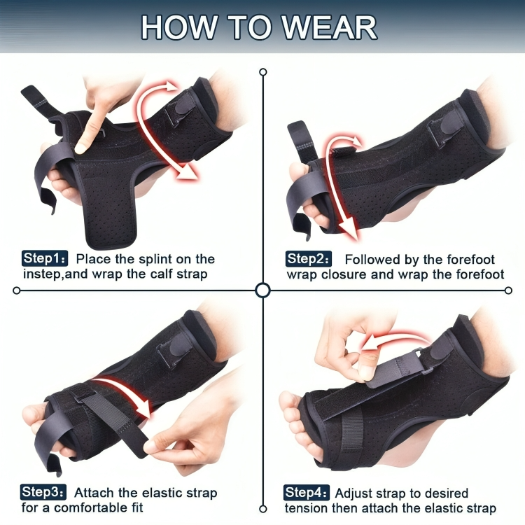 FootLift™ - Foot Drop Support Orthosis for Natural Gait Stability