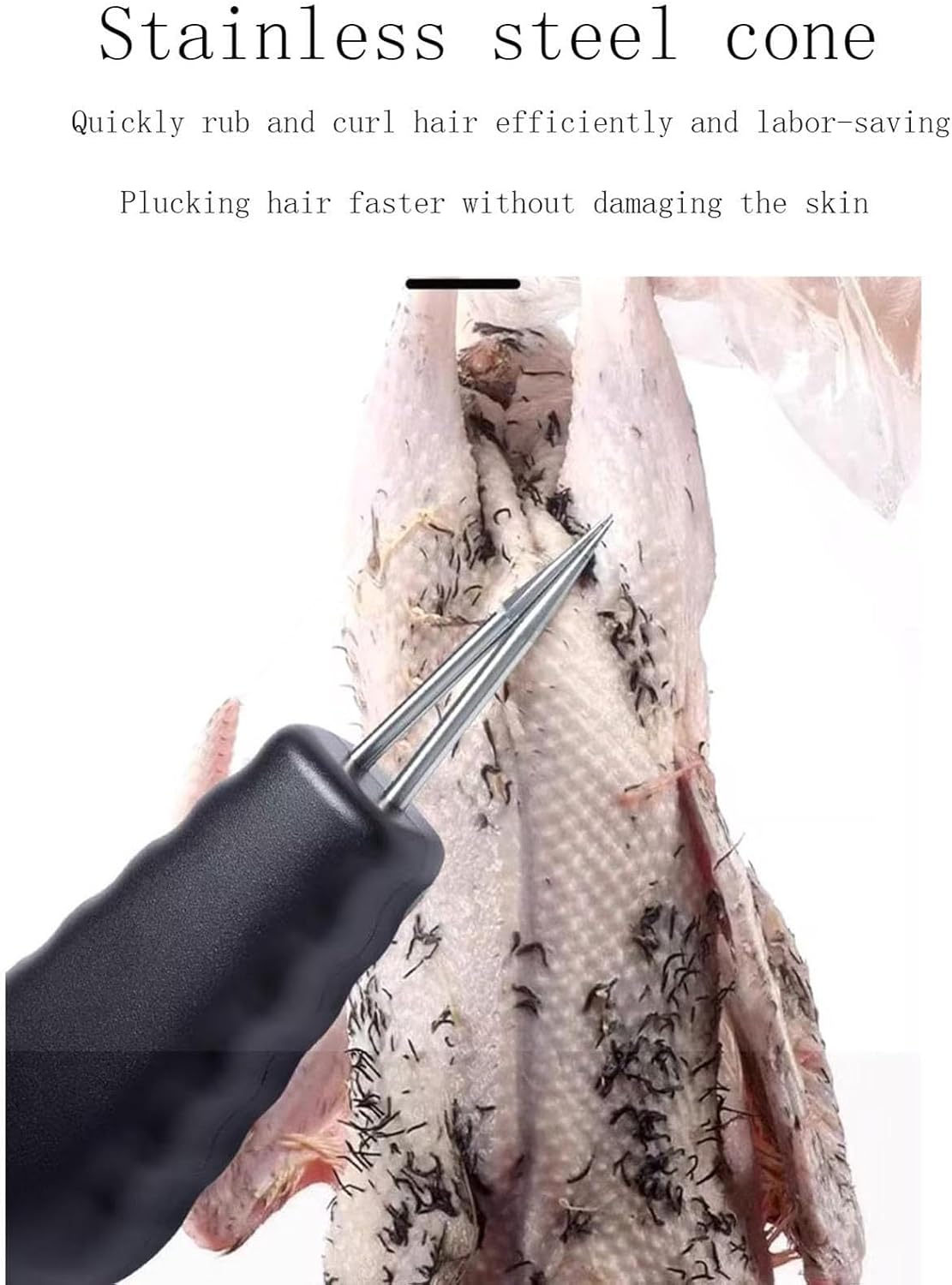 FeatherPro™ - Compact Electric Poultry Plucker for Easy Cleaning