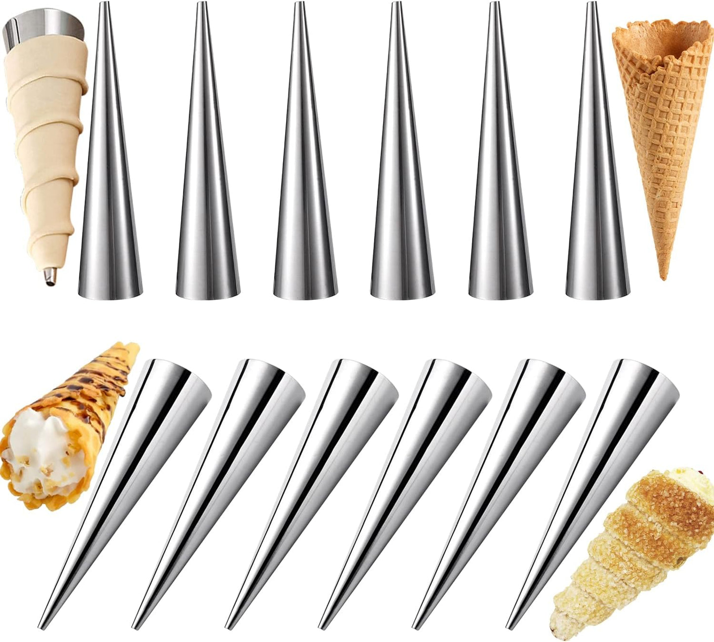 BakeRolls™ - Masterful Cannoli Mould Set for Authentic Home Baking