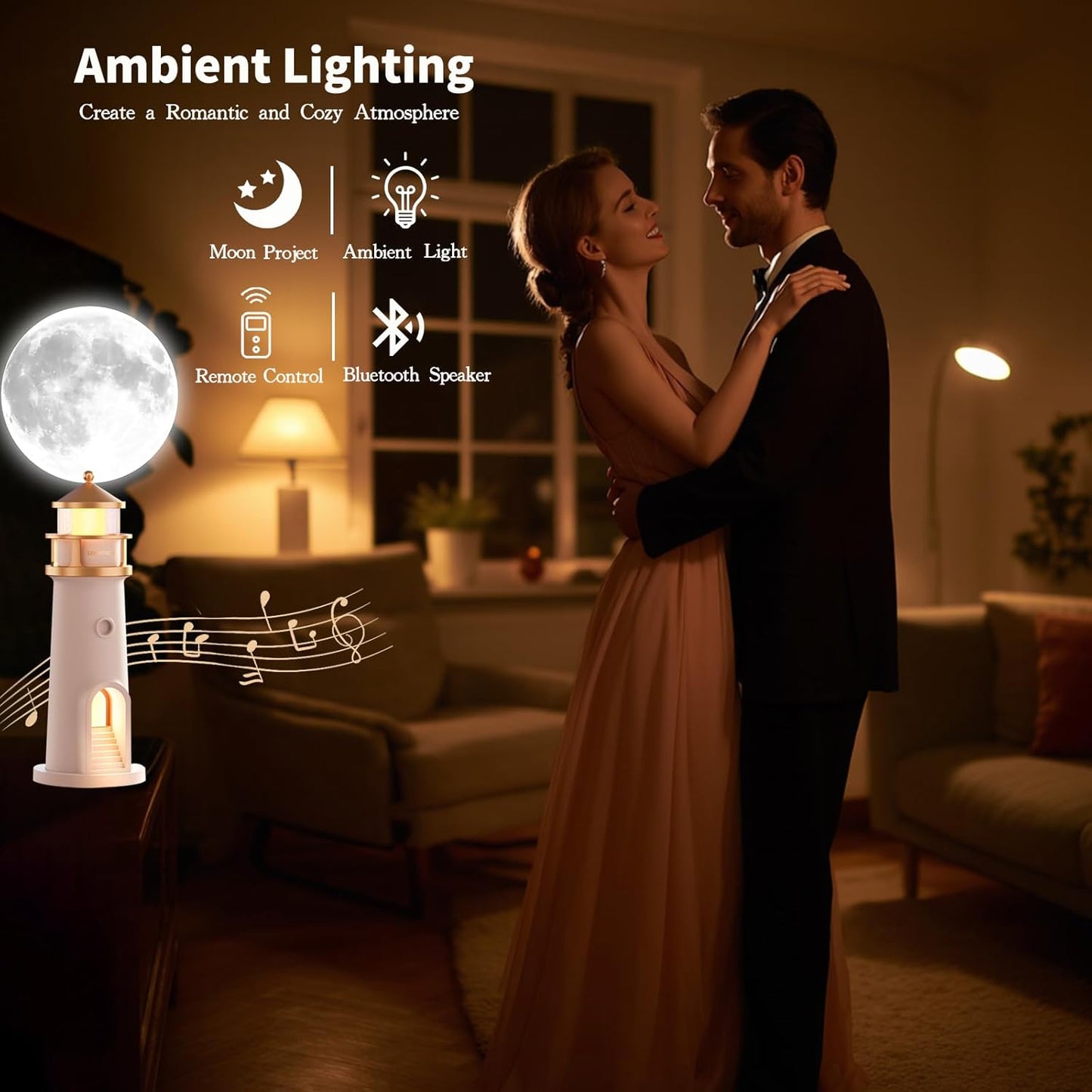 LunaGlow - Instantly Relax & Sleep Better with Calming Moonlight
