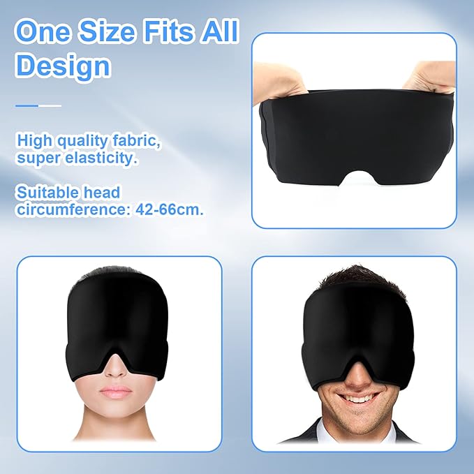 HeadEase - Fast Headache Relief with Soothing Cold & Heat Therapy