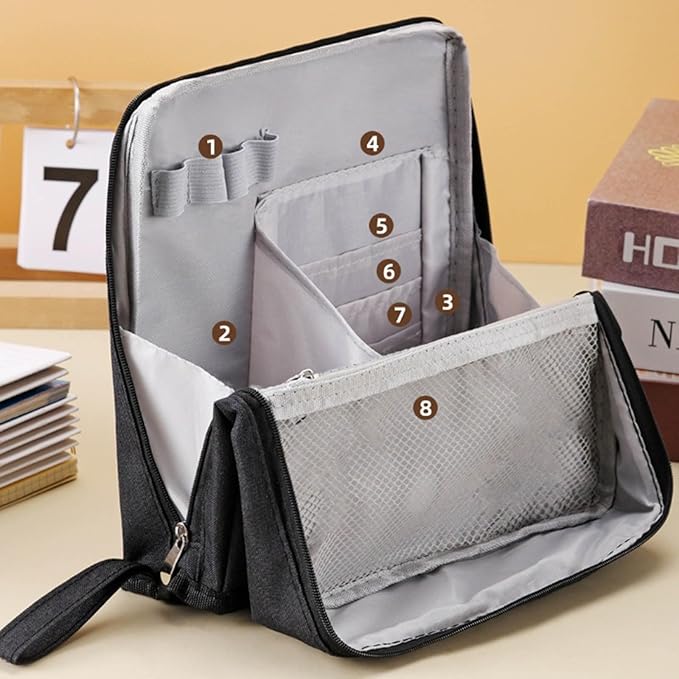 LumiPouch™ - Stress-Free On-the-Go Organizer