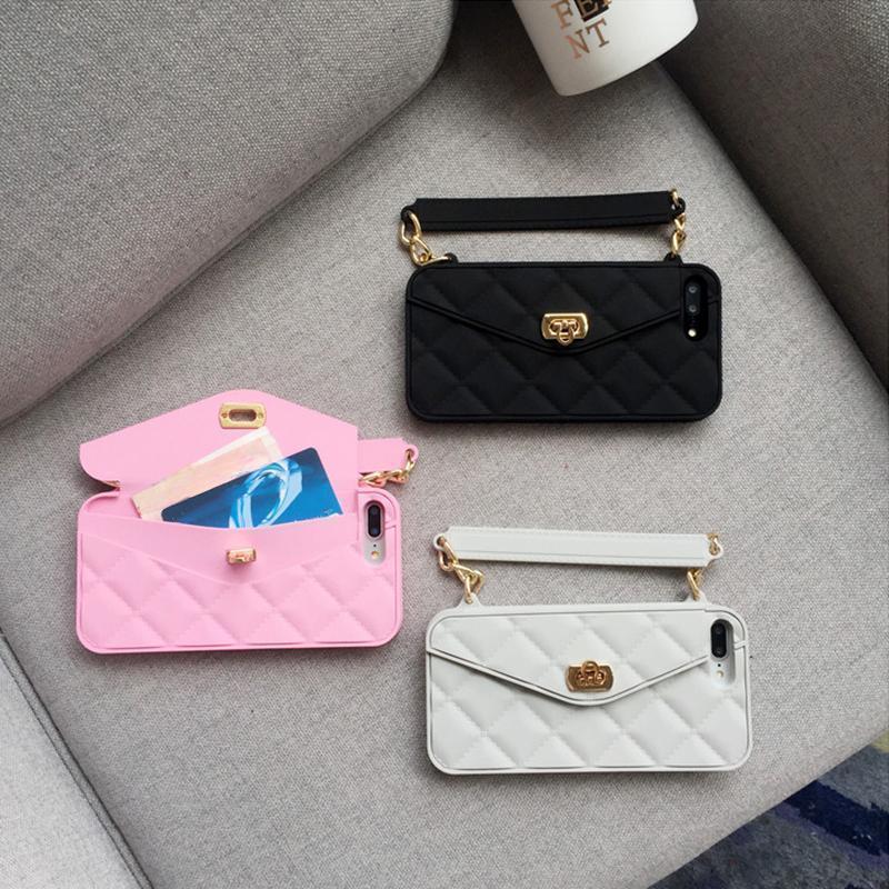 Chic Chain Strap Handbag Phone Case