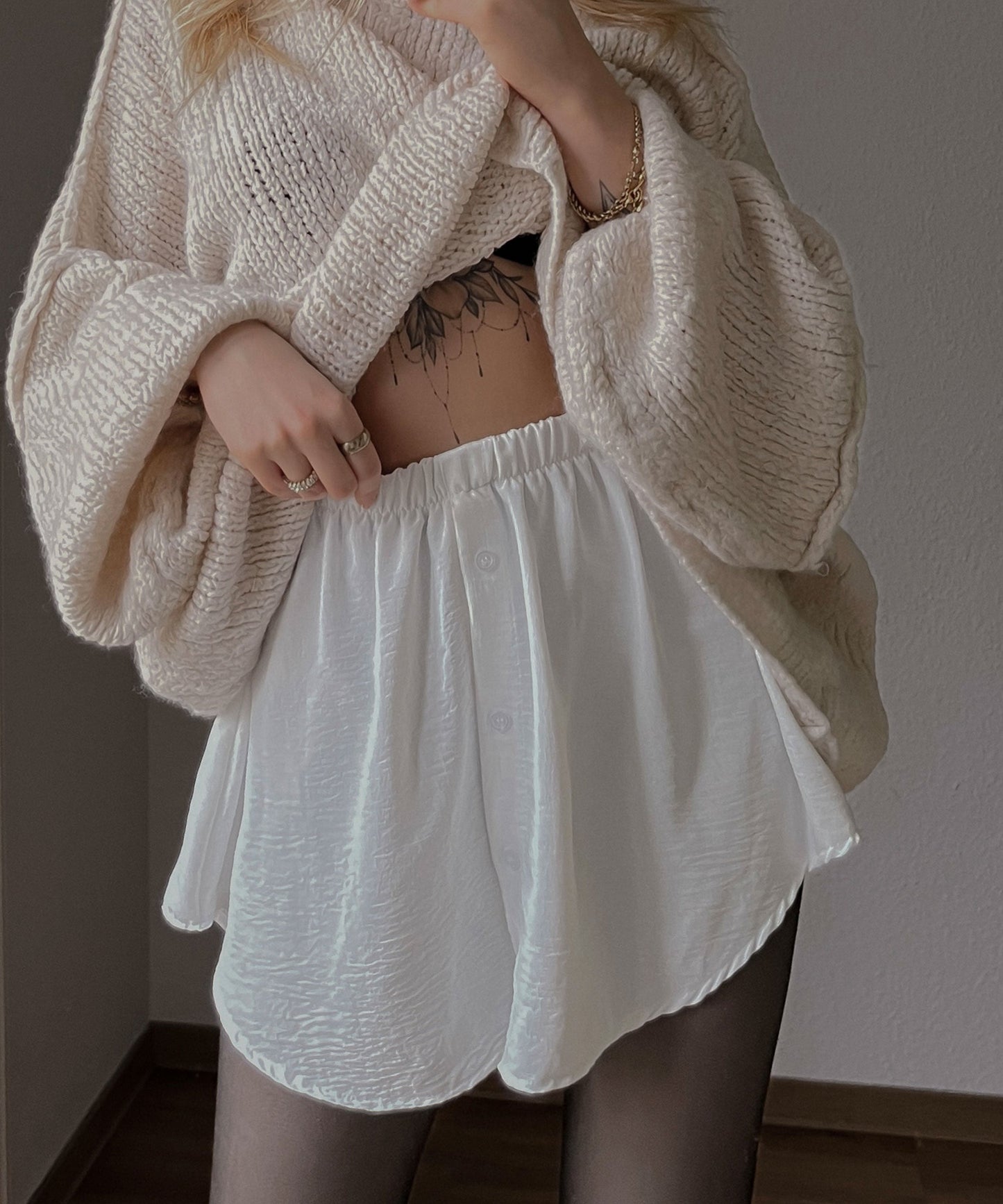 Elegant White Skirt
