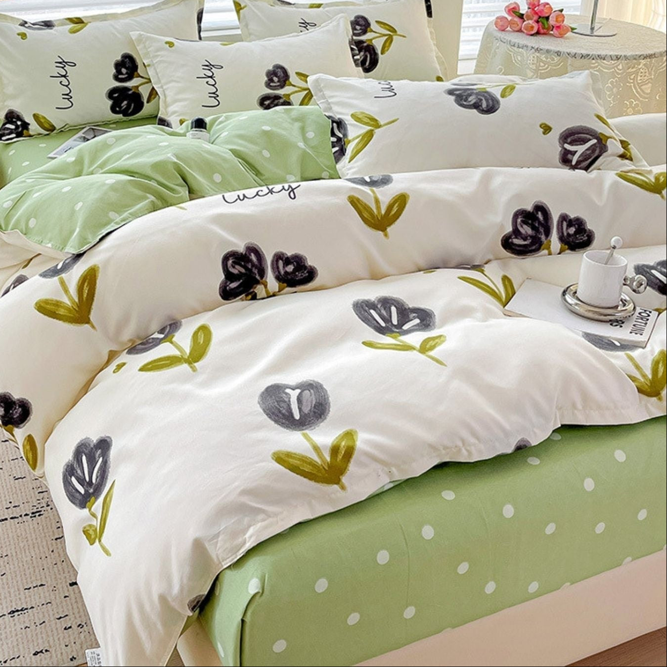 CottonNest™ - Soft Cotton Bedding Set for Mother & Baby