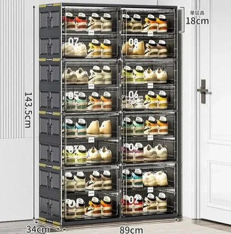 StackMate™ - Smart Shoe Stacker Organizer