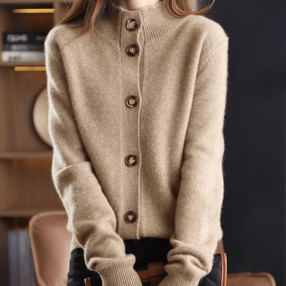 Cozy Cashmere Knit Cardigan