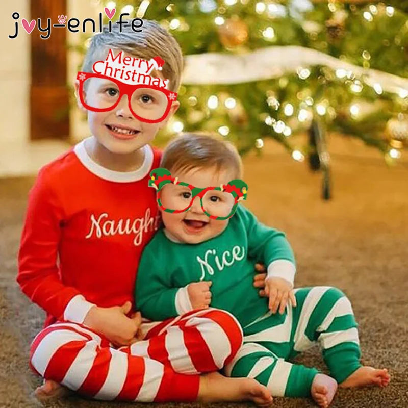 Festive Holiday Glassware Set – Cheerful Christmas Drinkware