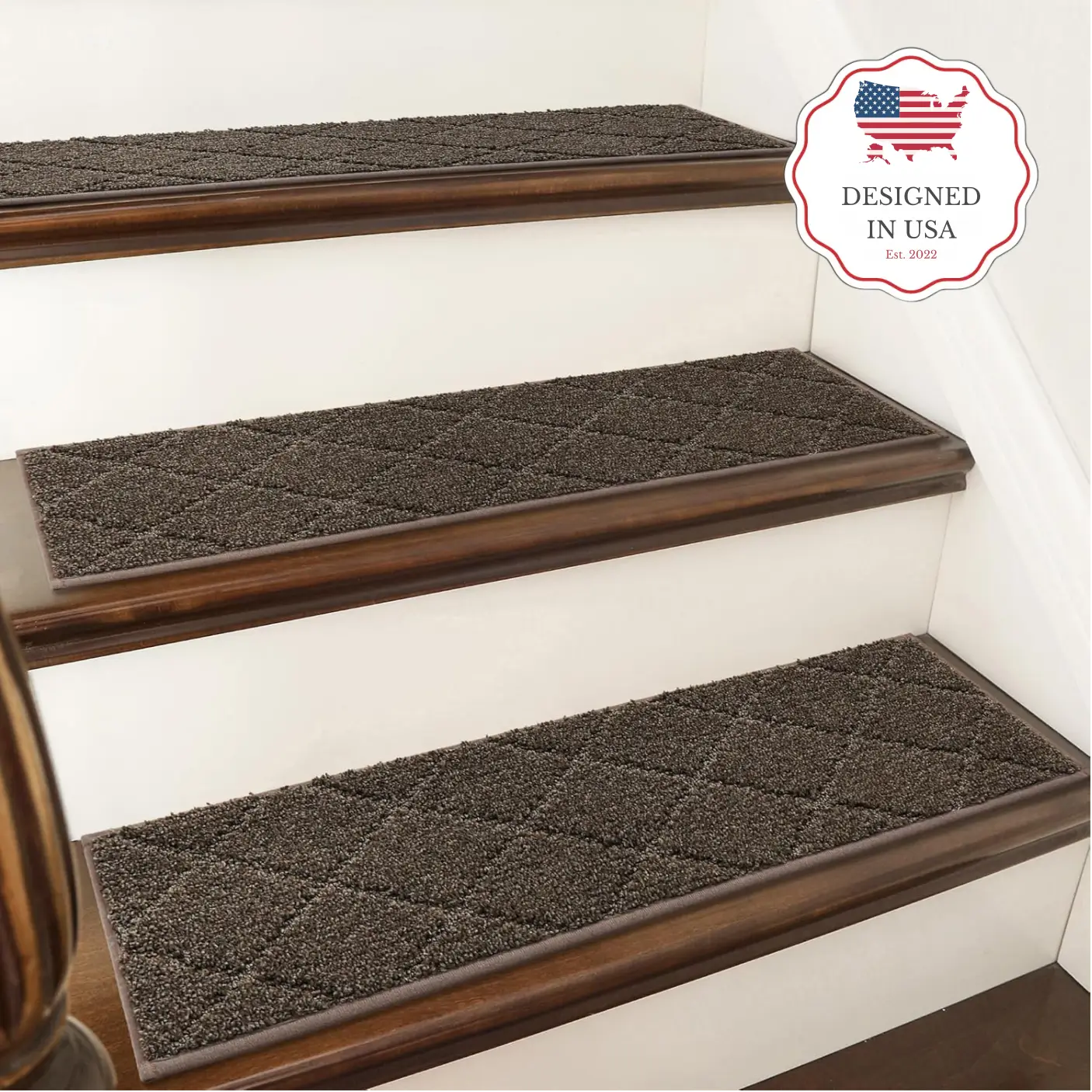 VeluxTread™ - Peel & Stick Stair Treads