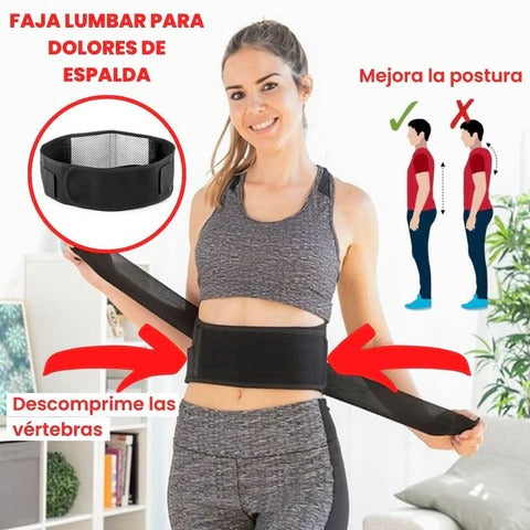 LuminaBack - Custom Heat Therapy Belt for Lasting Lower Back Relief
