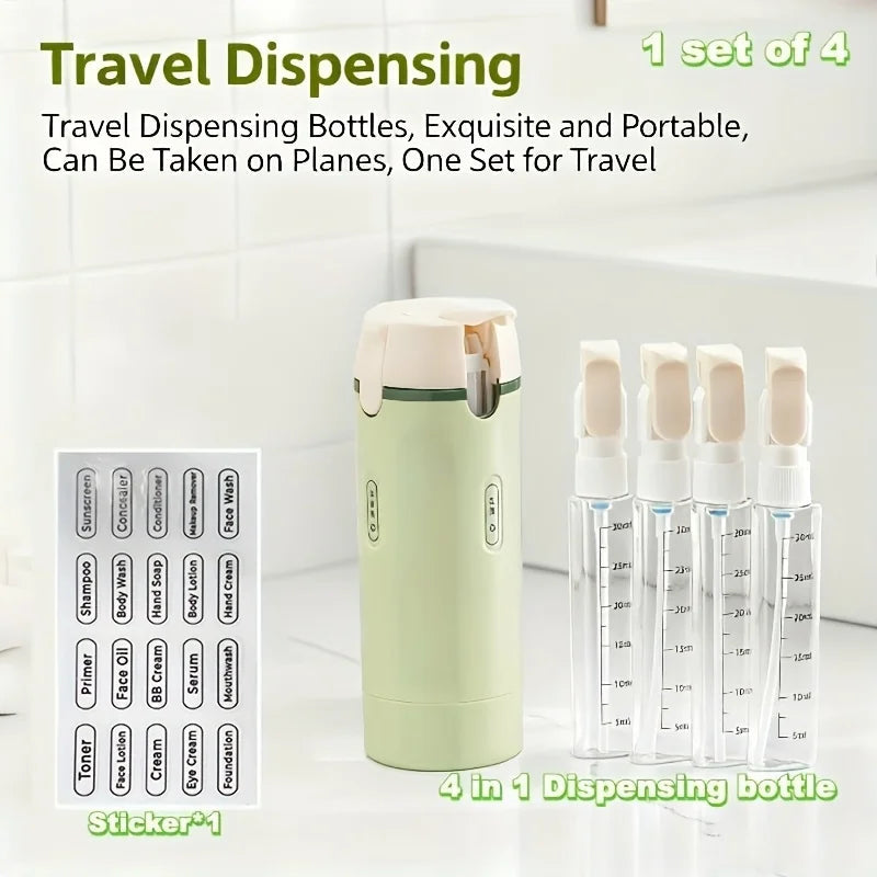 TravelEase™ - Pocket Pour Travel Dispenser Bottle