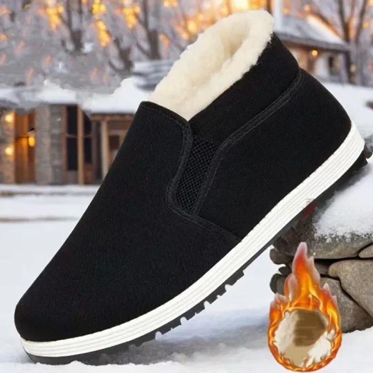 Henry - Cozy Cotton Slip-On Shoes for Men