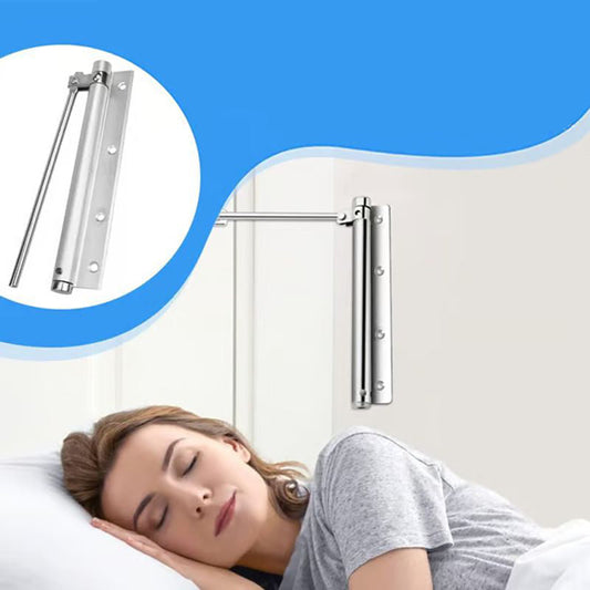 SecureEase™ - Adjustable Automatic Door Closer for Smooth Entry