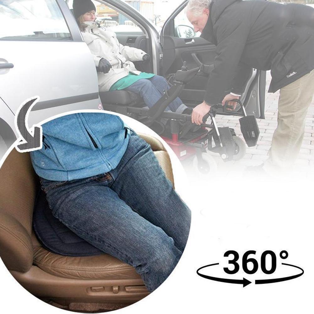 Ergonomic 360° Rotating Seat Cushion for Car Office Home Comfort