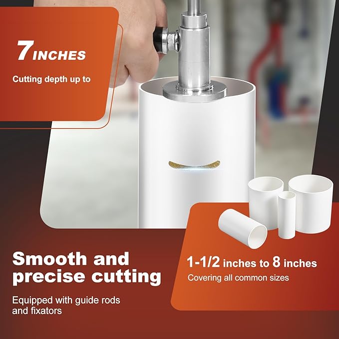 PipeMaster Pro - Effortless Precise Cuts Inside Tough Pipes Every Time