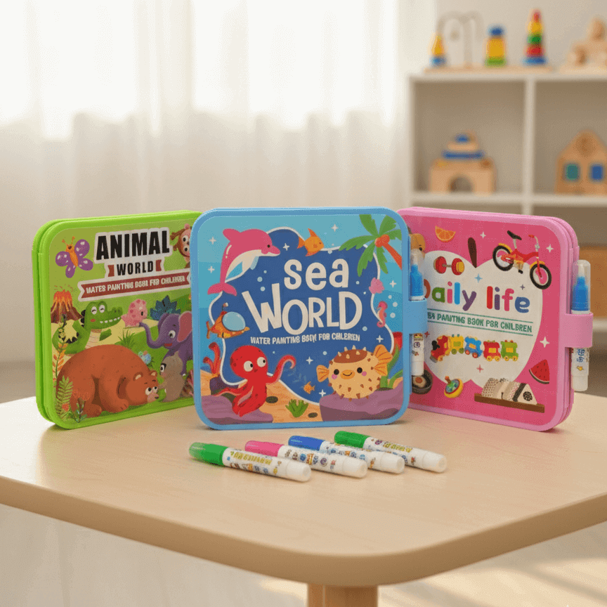 SplashJoy - Mess-Free Coloring Fun that Fades and Repeats