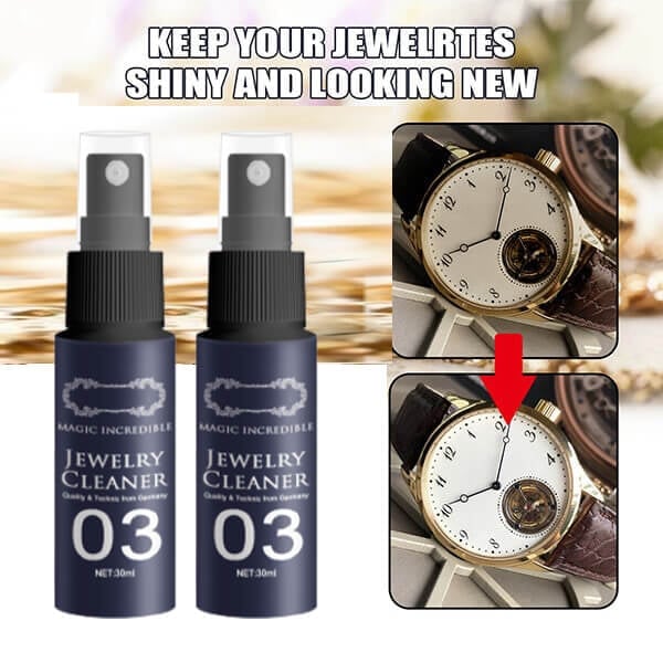 Jewelry Cleaning Spray for Sparkling Shine and Easy Care