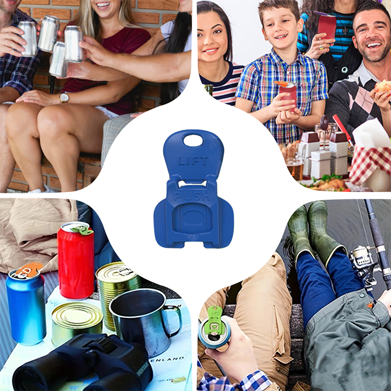 Hands-Free Spring-Loaded Can Opener for Effortless Cooking