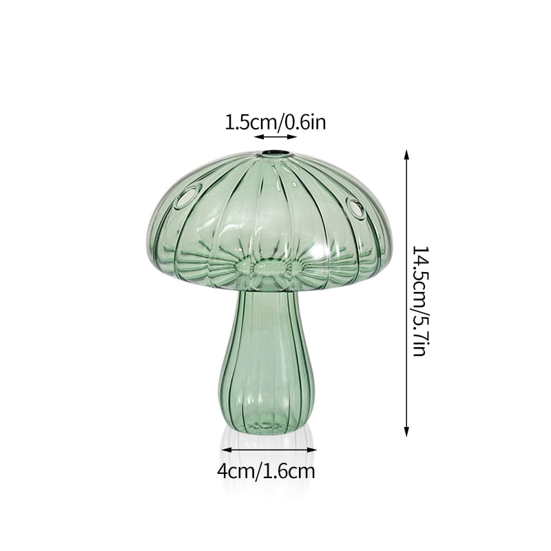 Elegant Crystal Mushroom Glasses Set for Stylish Entertaining