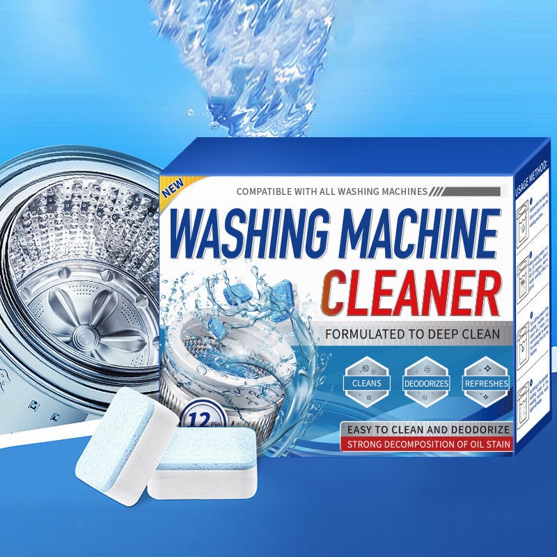 Eco-Friendly Washing Machine Cleaner Tablets