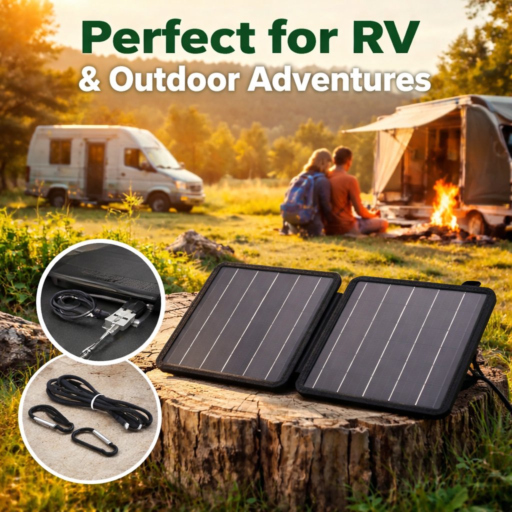 SunWander - Keep Your Devices Powered Anywhere With Solar Energy