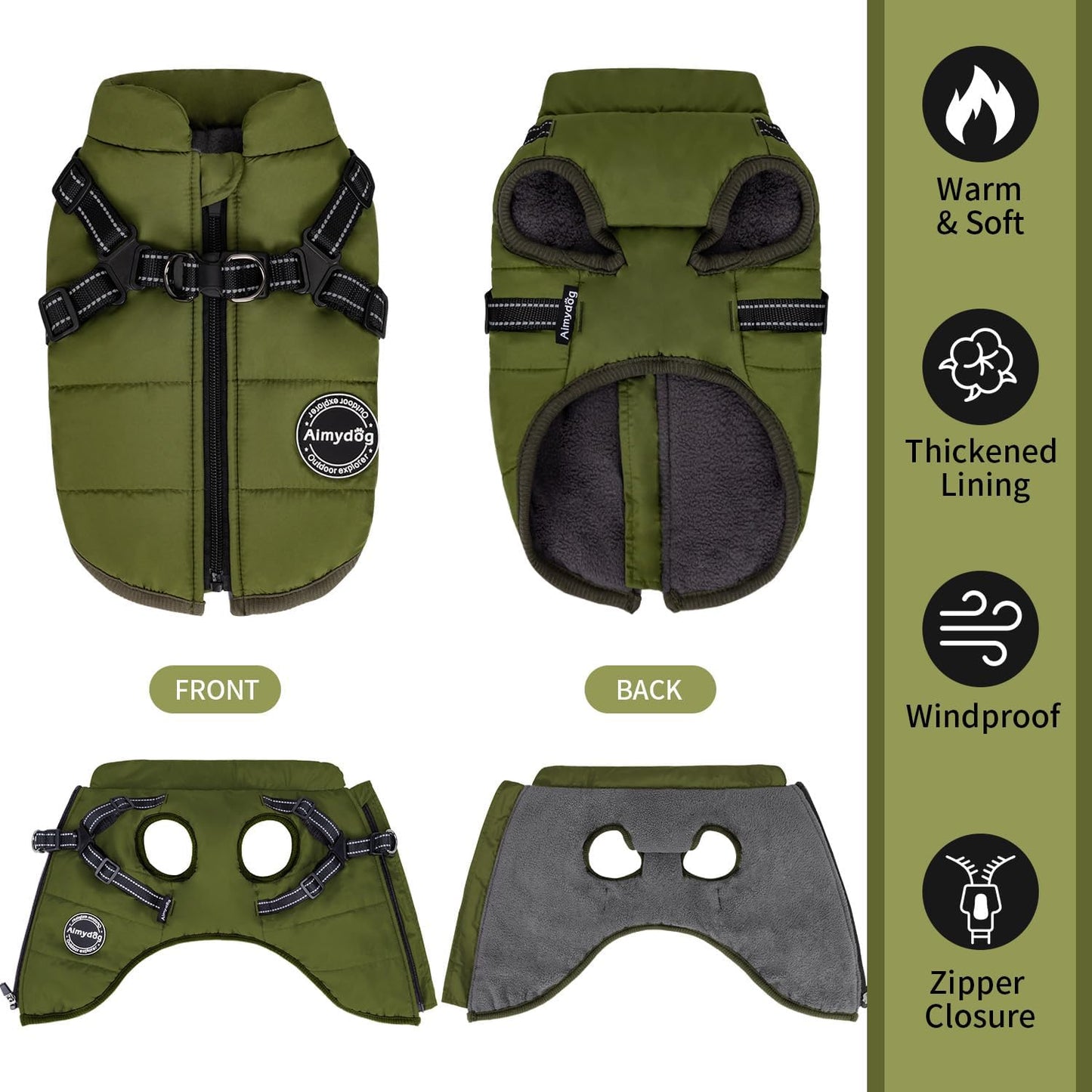 PawWarm™ - Waterproof Dog Boots for Cold Weather Protection
