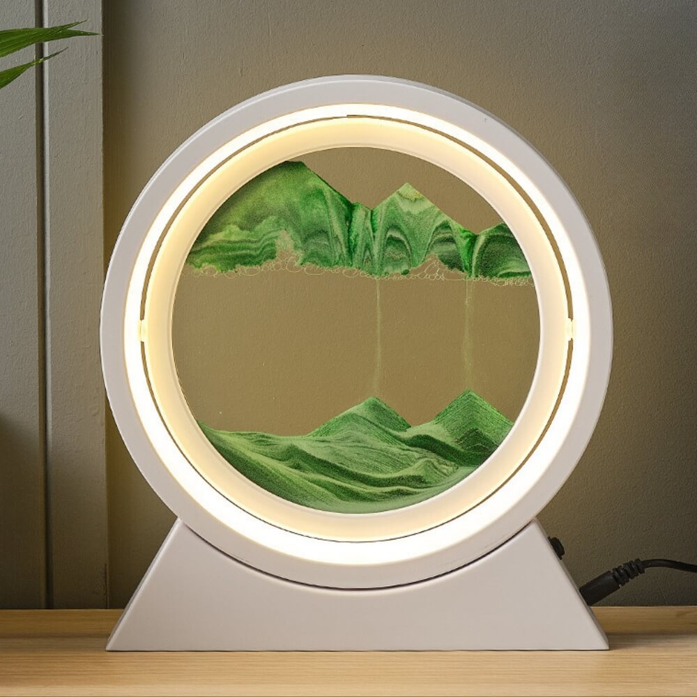 LumaGlow™ - Sand Art 360º Ambient Light Sculpture