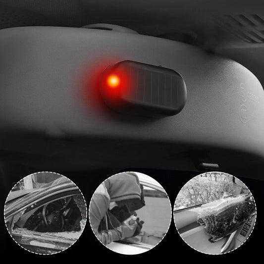 Solar-Powered Car Alarm Security Light