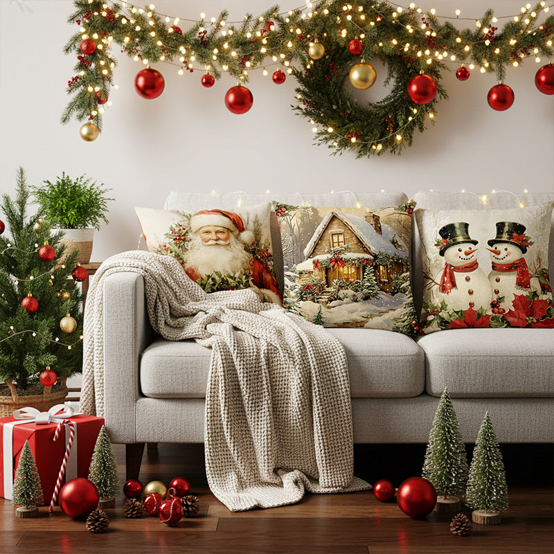 NordForm™ - Cozy Christmas Throw Pillow Cover