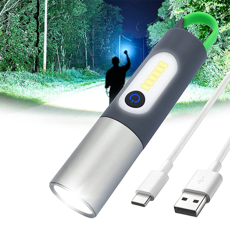 LumoGlow™ - Rechargeable Multifunctional LED Flashlight