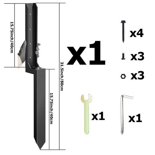 FenceFixer - Stop Fence Posts From Leaning in 5 Minutes