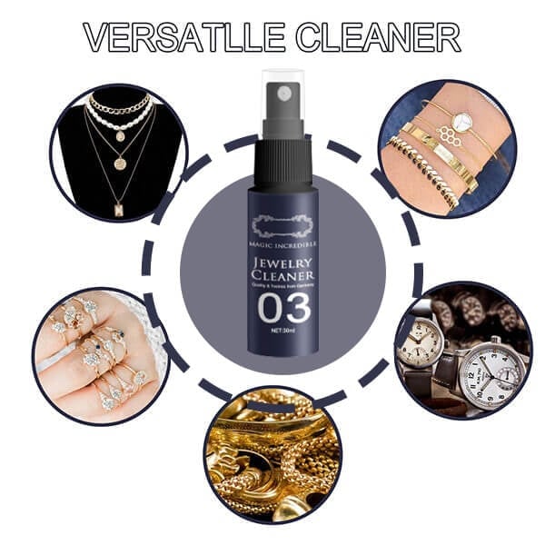 Jewelry Cleaning Spray for Sparkling Shine and Easy Care