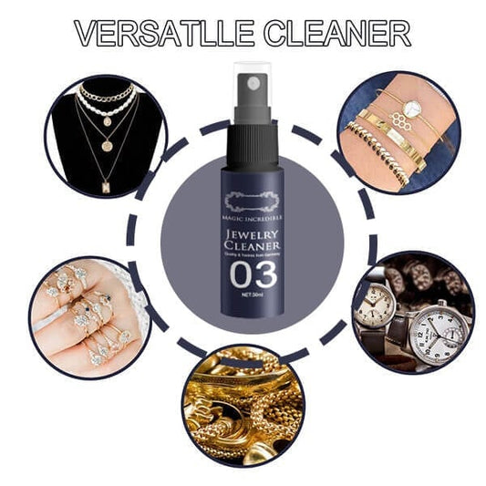 Jewelry Cleaning Spray for Sparkling Shine and Easy Care