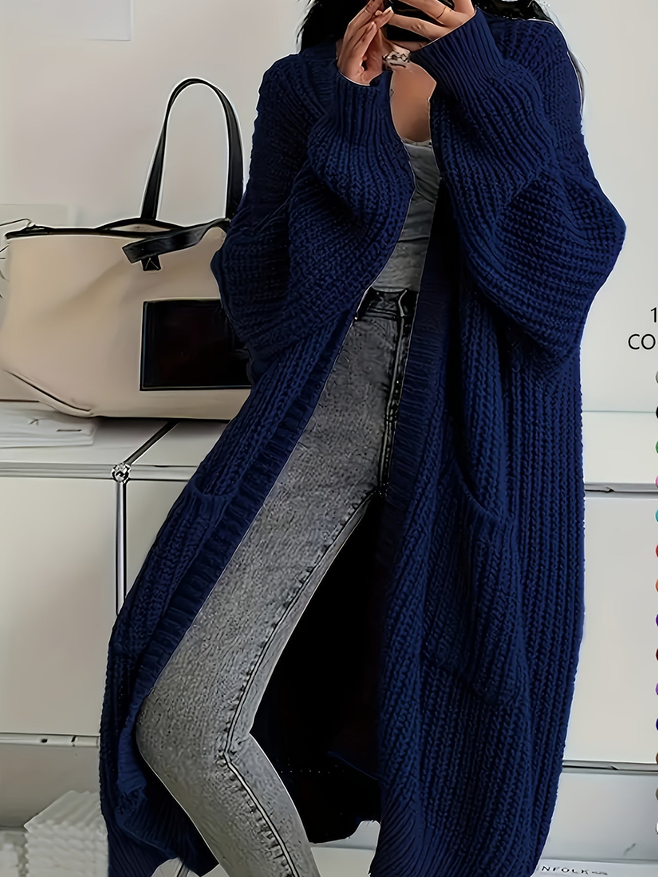 Cozy Belted Knit Cardigan for Women