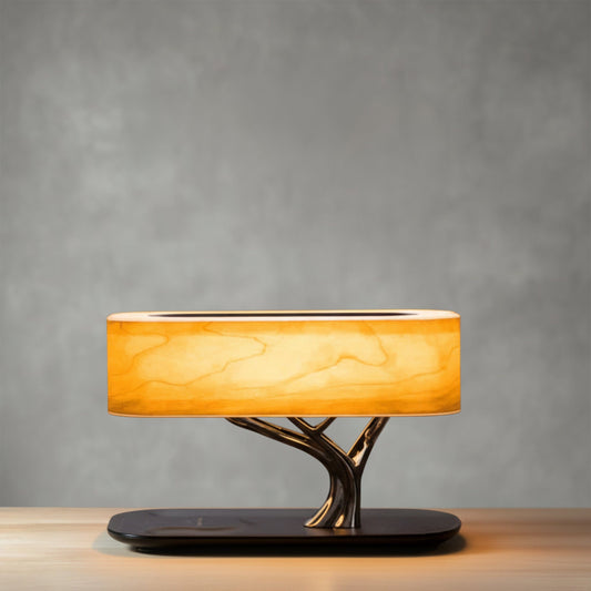 GlowNest - Declutter Your Space with Light, Music, and Wireless Charging