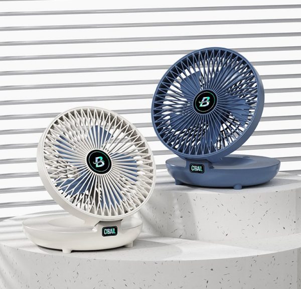 BreezeFlow™ - 2-in-1 Desktop & Wall Air Cooling Fan
