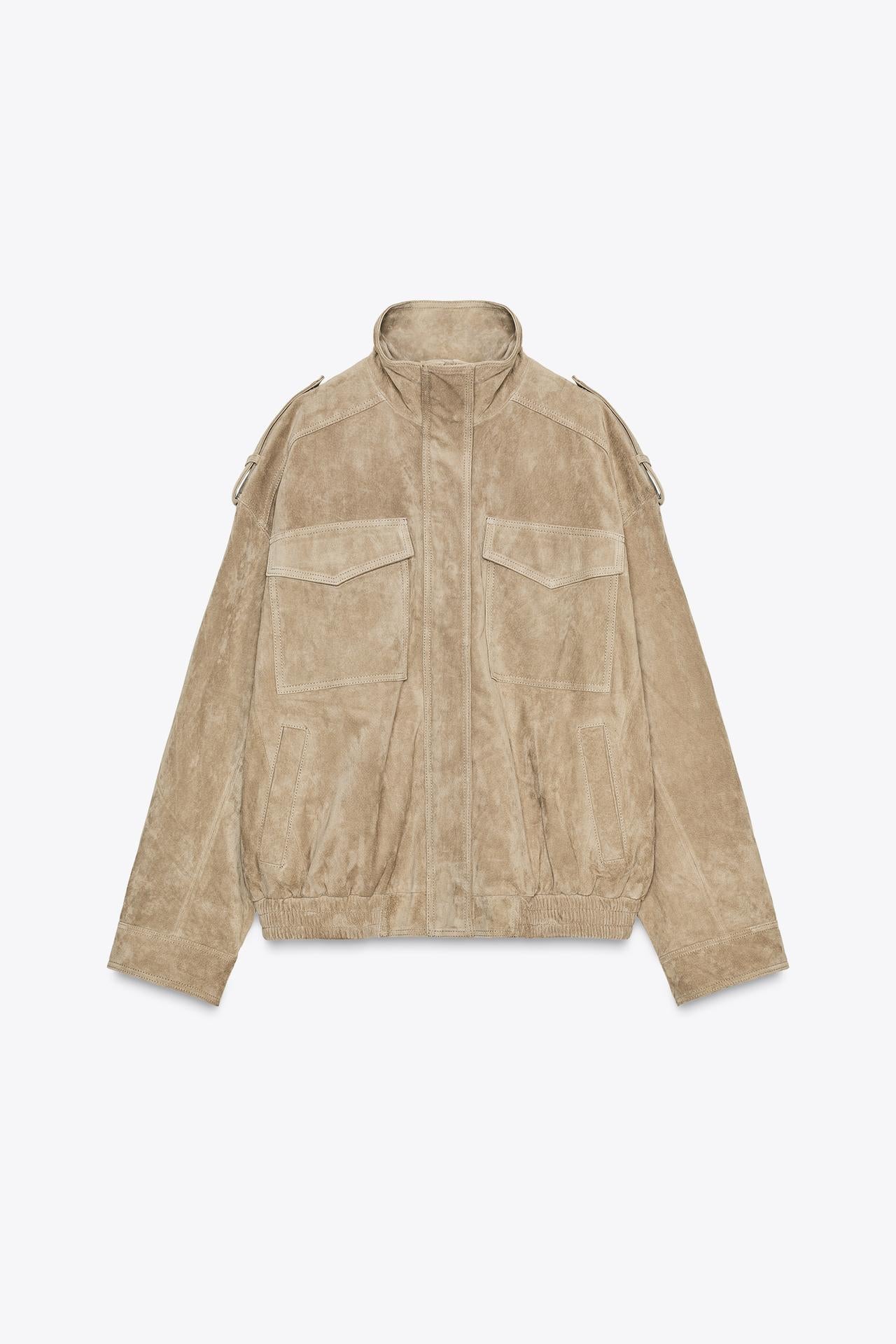 Classic Vintage-Inspired Suede Jacket