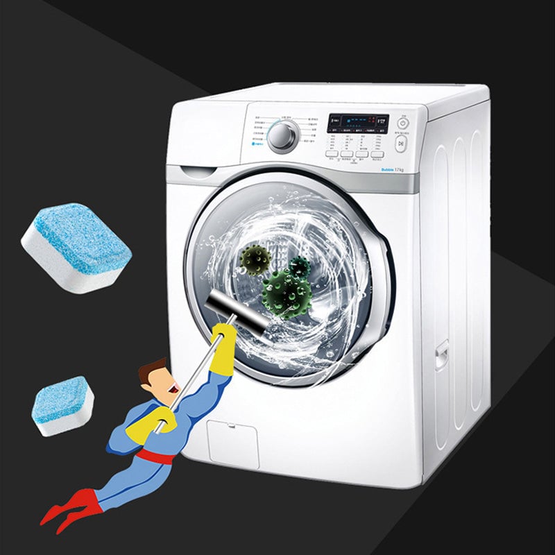 Eco-Friendly Washing Machine Cleaner Tablets