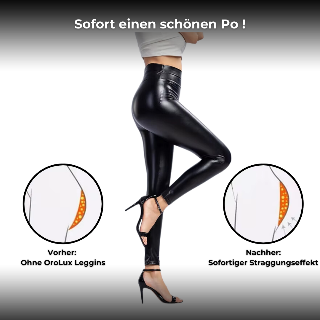 VixenTher™ - Sleek Thermo Leather Leggings