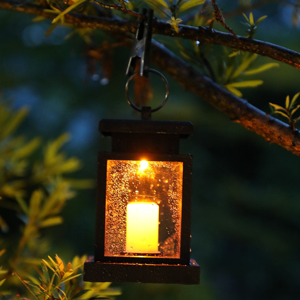 LumiGlow™ Classic Outdoor Solar Lantern
