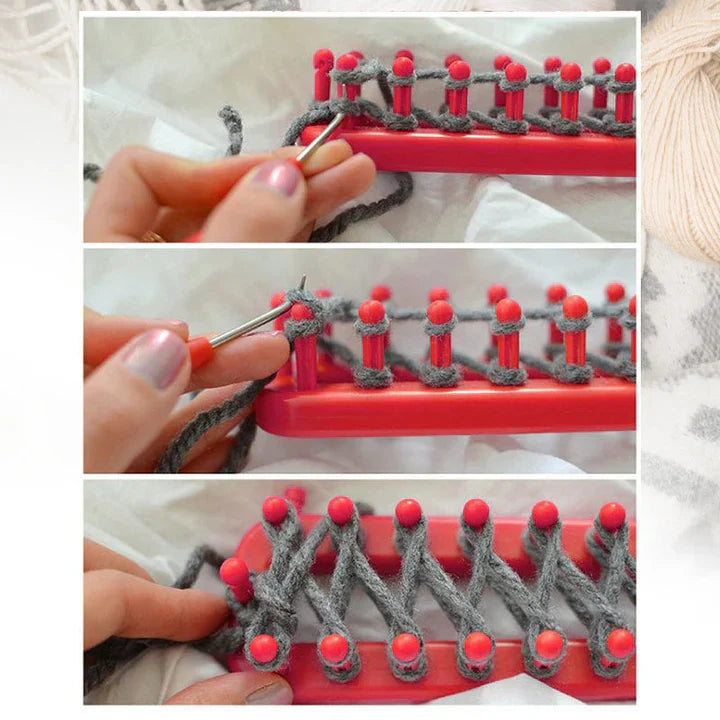 KnitMaster™ - Handy Loom for Creative Knitting Projects