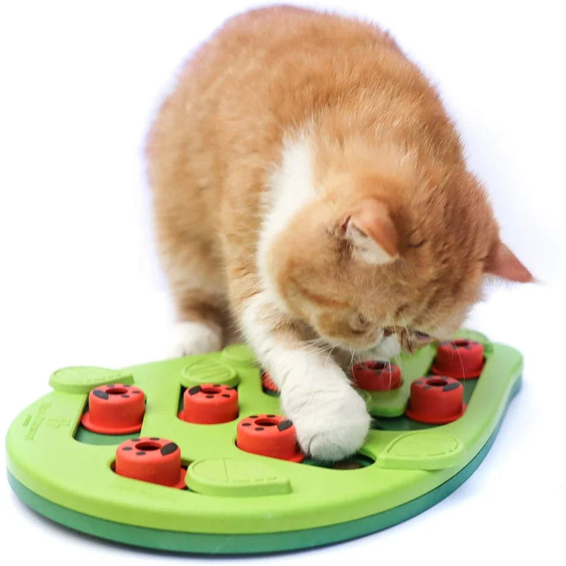 PurrPlay™ - Interactive Puzzle Cat Bowl for Engaging Mealtime