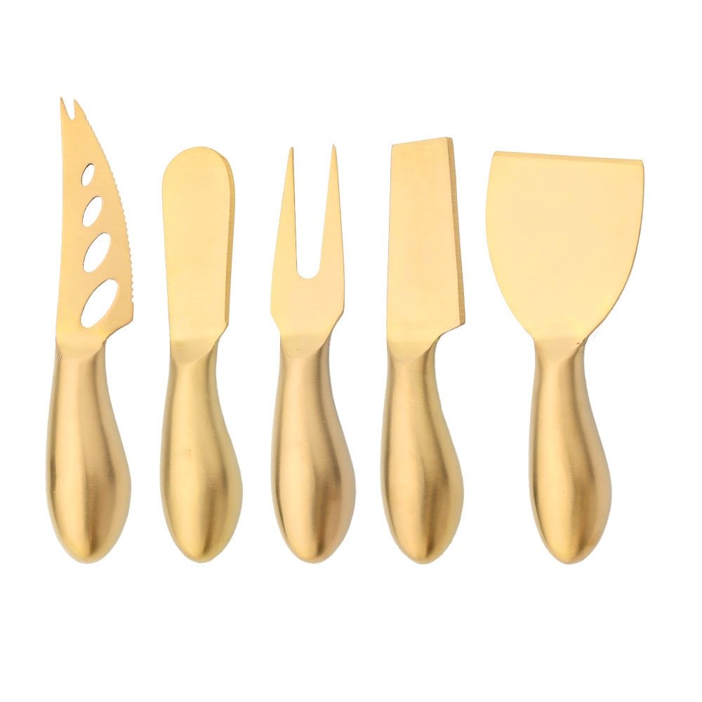 Elegant Stainless Steel Cheese Knife Set for Entertaining