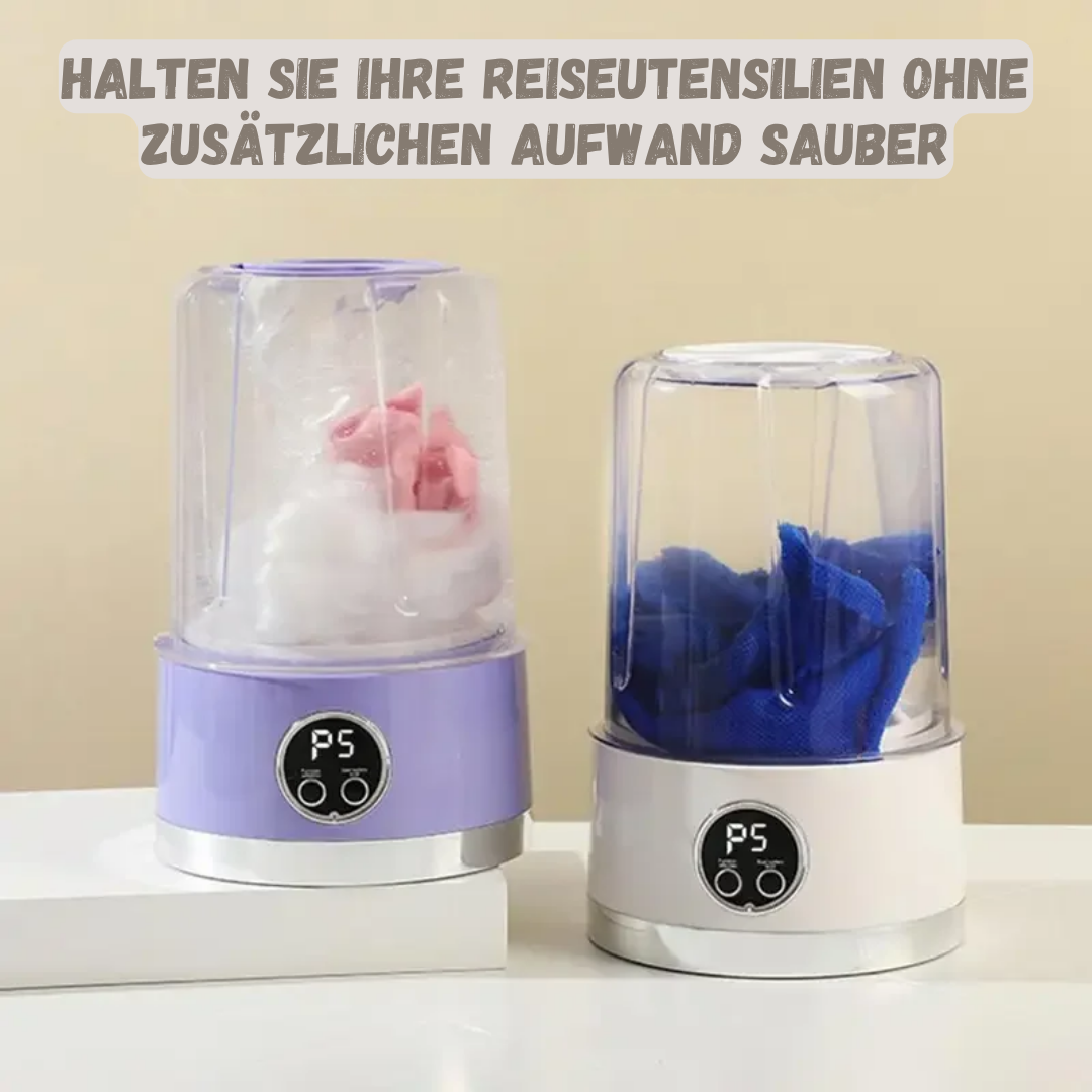 Compact Portable Mini Washing Machine for Travel and Small Spaces