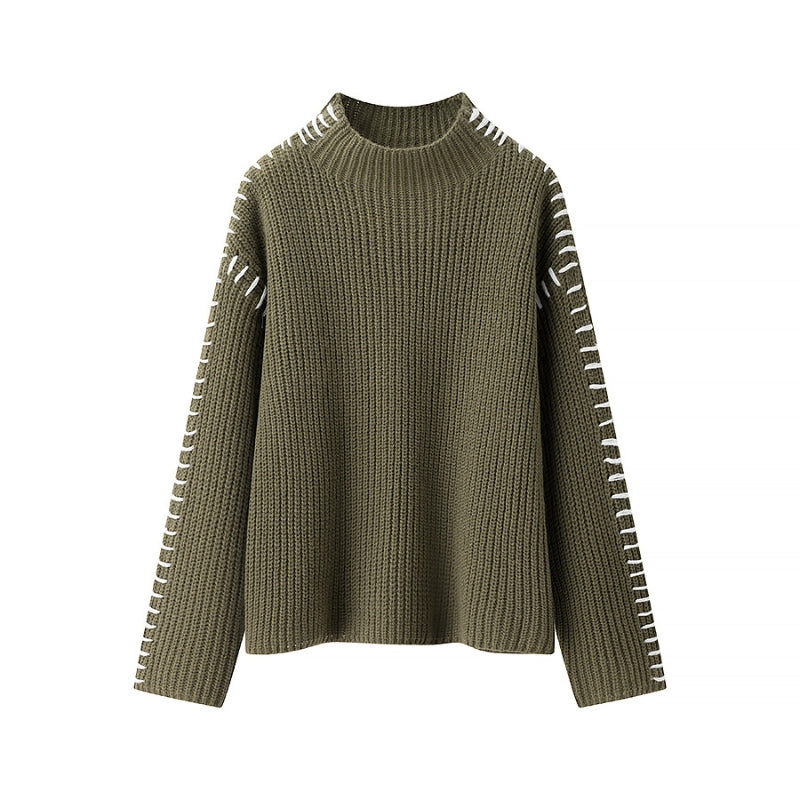 Cozy Knit Pullover Sweater for Stylish Comfort