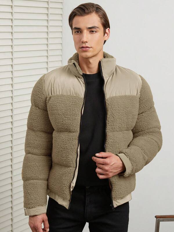Relaxed Fit Forest Green Jacket with Adjustable Hood