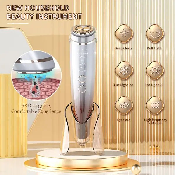 SOLARAE™ EMS LED Facial Massager for Skin Rejuvenation & Lifting