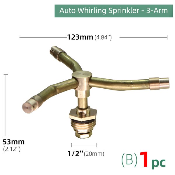 AquaSpin™ - 3/4 Arm Rotary Sprayer