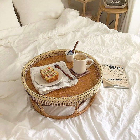 Handcrafted Wooden Serving Tray